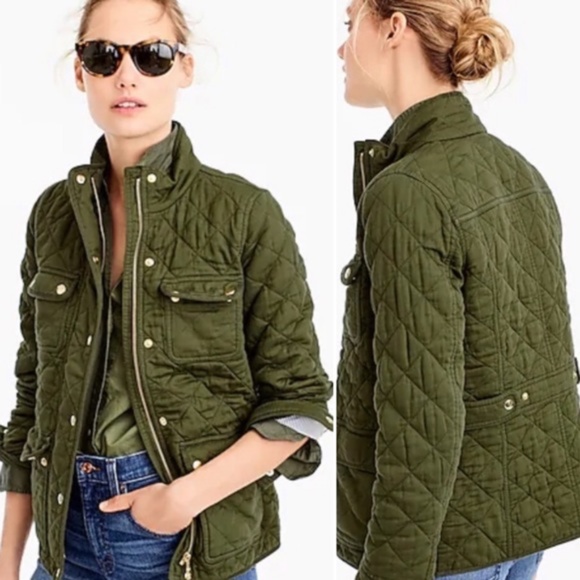 J. Crew Jackets & Coats J Crew Quilted Downtown Field Jacket Poshmark